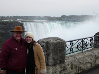 Missy & Dad Nigera falls